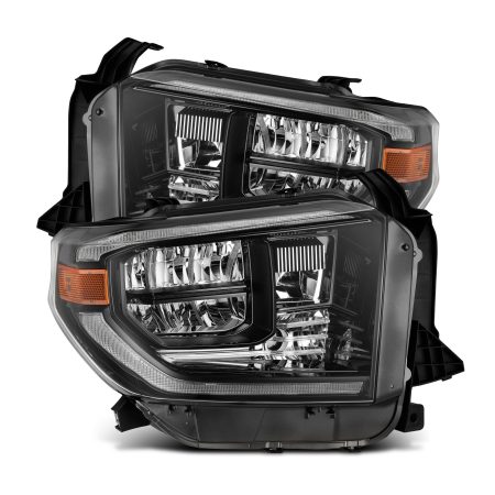 AlphaRex LUXX-Series LED Crystal Alpha-Black Headlights for XK50 / XK70 Toyota Tundra [AHL-TUN14-G2-L-FLB-CVT/AHL-TUN14-G2-L-FLB]
