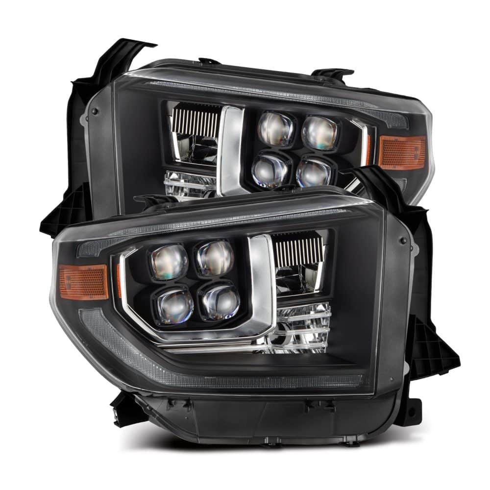 AlphaRex NOVA-Series LED Projector Black Headlights for XK50 / XKS50 Toyota Tundra [AHL-TUN14-G2-N-B-CVT/AHL-TUN14-G2-N-B]