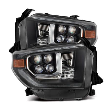 AlphaRex NOVA-Series LED Projector Black Headlights for XK50 / XKS50 Toyota Tundra [AHL-TUN14-G2-N-B-CVT/AHL-TUN14-G2-N-B]