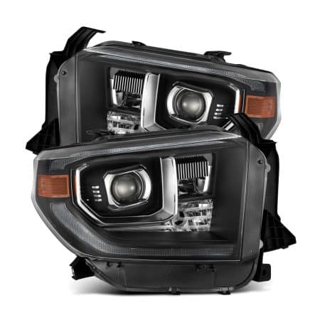 AlphaRex MK II PRO-Series Halogen Projector Black Headlights for XK50 Toyota Tundra [AHL-TUN14-G2-P-S-B-CVT/AHL-TUN14-G2-P-S-B]