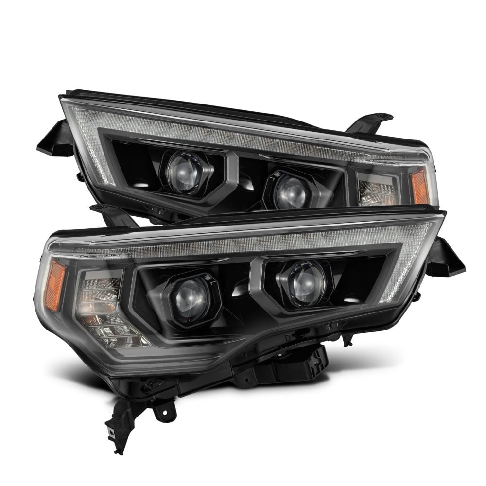 AlphaRex LUXX-Series LED Projector Alpha-Black Headlights for N280 Toyota 4Runner [AHL-T414-G2-PL-SA-FLB-CVT/AHL-T414-G2-PL-SA-FLB]