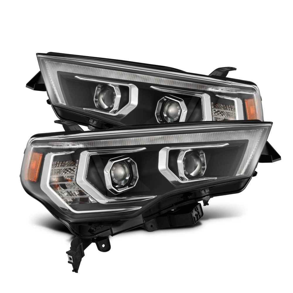 AlphaRex LUXX-Series LED Projector Black Headlights for N280 Toyota 4Runner [AHL-T414-G2-PL-SA-B-CVT/AHL-T414-G2-PL-SA-B]