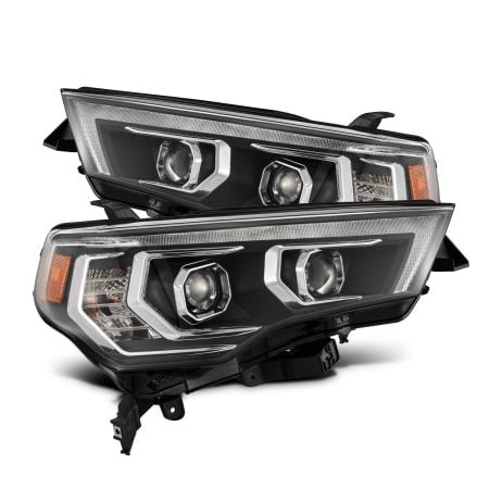 AlphaRex LUXX-Series LED Projector Black Headlights for N280 Toyota 4Runner [AHL-T414-G2-PL-SA-B-CVT/AHL-T414-G2-PL-SA-B]