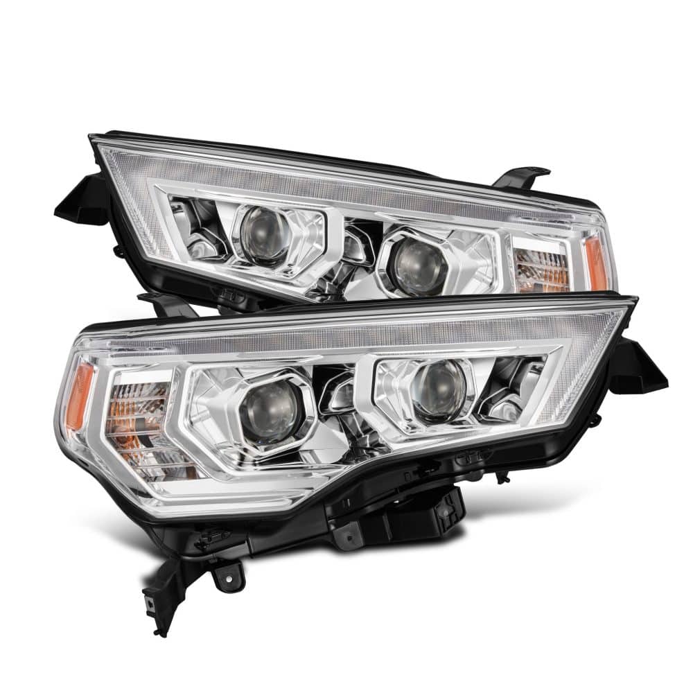 AlphaRex LUXX-Series LED Projector Chrome Headlights for N280 Toyota 4Runner [AHL-T414-G2-PL-SA-C-CVT/AHL-T414-G2-PL-SA-C]