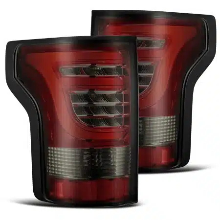 AlphaRex PRO-Series LED Tail Lights Red Smoke for P552 Ford F150 [ATL-FF15-R-RS-PLUG/ATL-FF15-R-RS]