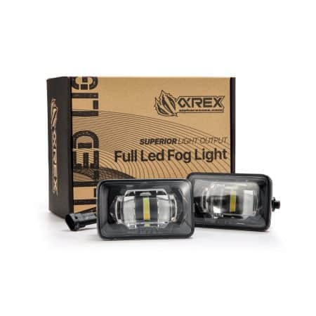 AlphaRex Double-Tap Dual Color LED Projector Fog Lights for P552 & P558 Ford F150 /  Super Duty [AFL-FF15-LED-AW-B-BT/AFL-FF15-LED-AW-B]