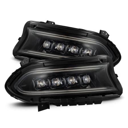 AlphaRex NOVA-Series LED Projector Alpha-Black Headlights for LD Dodge Charger [AHL-DC15-N-FLB-CVT/AHL-DC15-N-FLB]