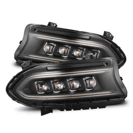 AlphaRex NOVA-Series LED Projector Black Headlights for LD Dodge Charger [AHL-DC15-N-B-CVT/AHL-DC15-N-B]