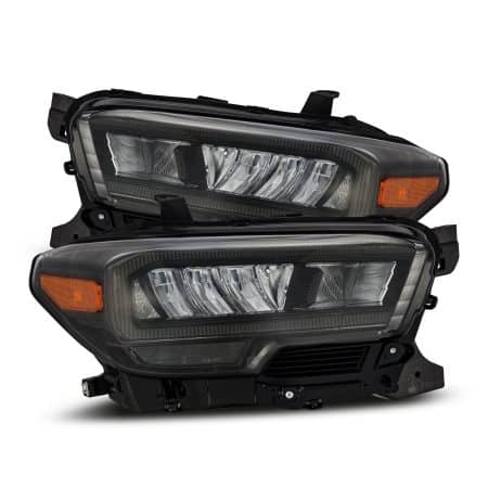 AlphaRex LUXX-Series LED Crystal Alpha-Black Headlights for N300 Toyota Tacoma