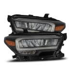 AlphaRex LUXX-Series LED Crystal Black Headlights for N300 Toyota Tacoma