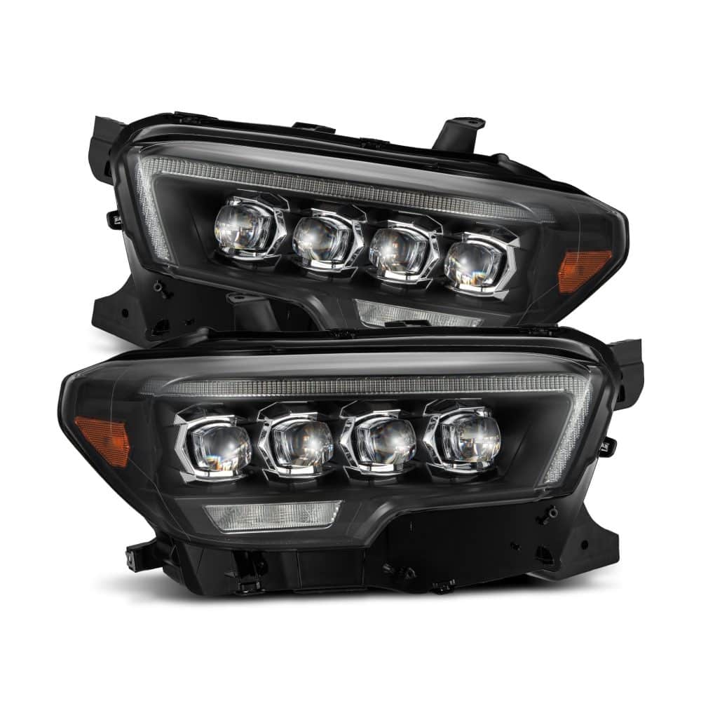 AlphaRex NOVA-Series LED Projector Black Headlights for N300 Toyota Tacoma