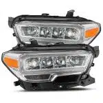 AlphaRex NOVA-Series LED Projector Chrome Headlights for N300 Toyota Tacoma