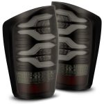 AlphaRex PRO-Series LED Jet Black Tail Lights for N300 Toyota Tacoma [ATL-TT16-W-LBS]