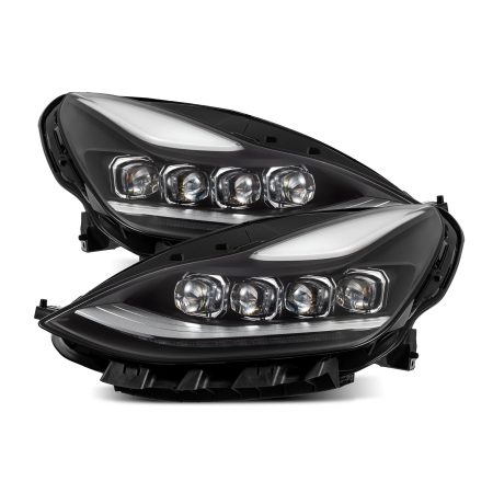 AlphaRex NOVA-Series LED Projector Black Headlights for E3 & E4 Tesla Model 3 / Model Y [AHL-TS317-N-B-DC/AHL-TS317-N-B]