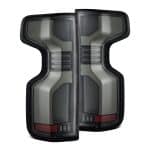 AlphaRex LUXX-Series LED Alpha-Black Tail Lights for T1 Chevrolet Silverado 1500 / 2500HD / 3500HD