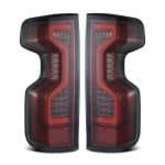 AlphaRex PRO-Series LED Tail Lights Red Smoke for T1XX Chevrolet Silverado 1500 / 2500HD / 3500HD [ATL-CL19-R-RS-CVT/ATL-CL19-R-RS]