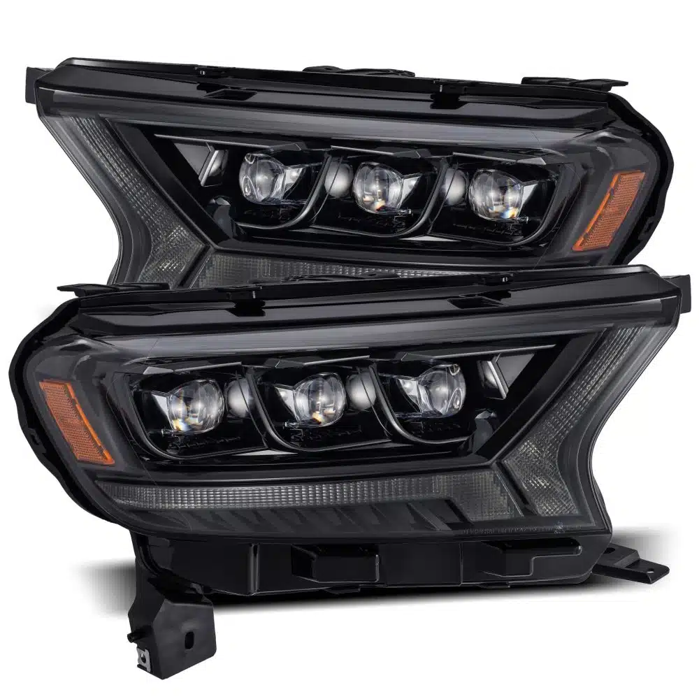AlphaRex NOVA-Series LED Projector Alpha-Black Headlights for P703 Ford Ranger [AHL-FR16-N-FLB]