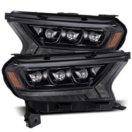 AlphaRex NOVA-Series LED Projector Alpha-Black Headlights for P703 Ford Ranger [AHL-FR16-N-FLB]