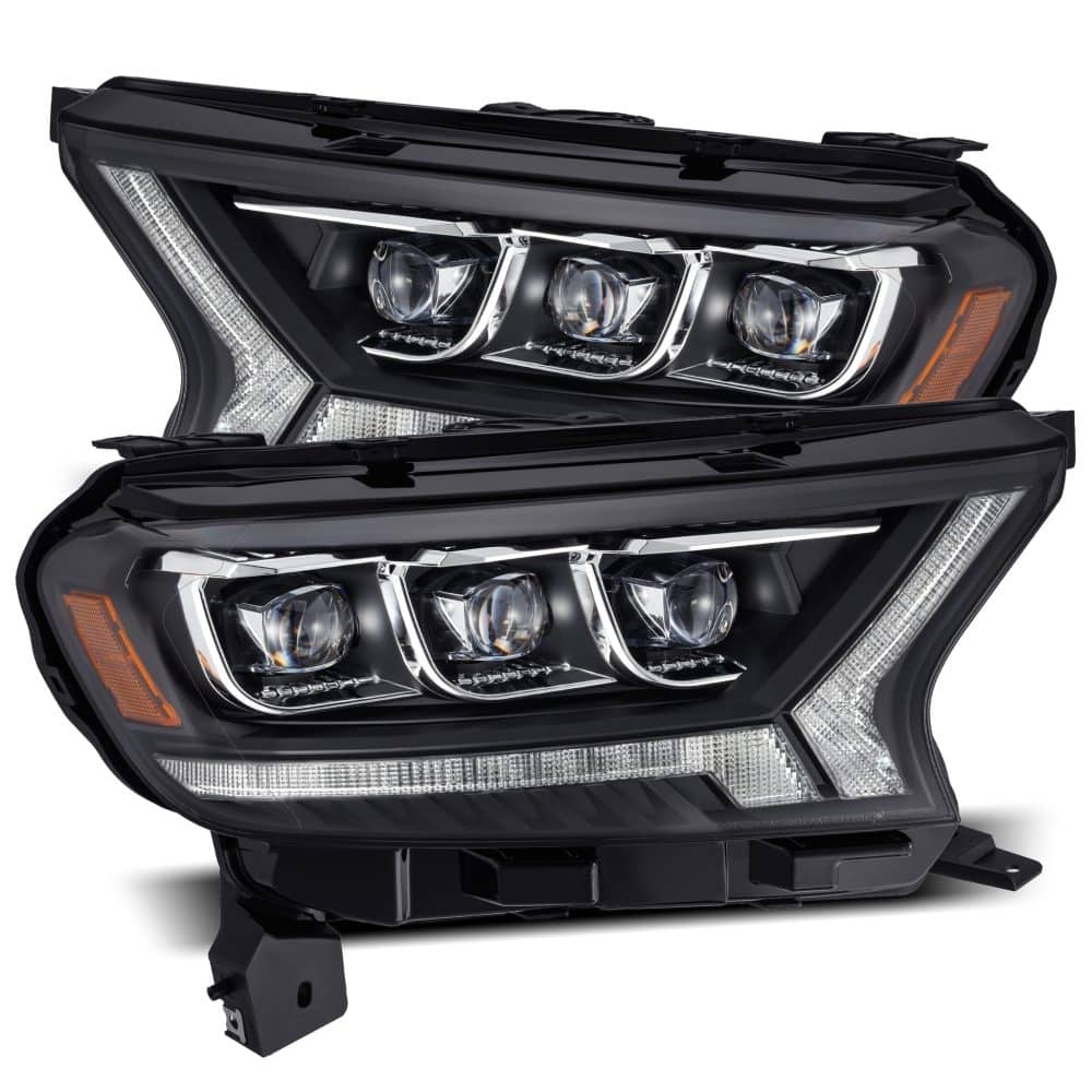AlphaRex NOVA-Series LED Projector Black Headlights for P703 Ford Ranger [AHL-FR16-N-B]