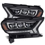AlphaRex NOVA-Series LED Projector Black Headlights for P703 Ford Ranger [AHL-FR16-N-B]