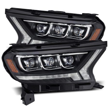 AlphaRex NOVA-Series LED Projector Black Headlights for P703 Ford Ranger [AHL-FR16-N-B]