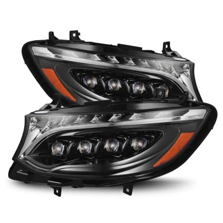 AlphaRex NOVA-Series LED Projector Alpha-Black Headlights for VS30 Mercedes-Benz Sprinter [AHL-MBS19-N-FLB-CVT/AHL-MBS19-N-FLB]