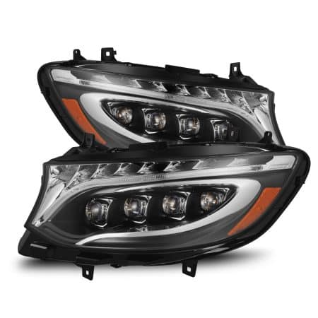 AlphaRex NOVA-Series LED Projector Black Headlights for VS30 Mercedes-Benz Sprinter [AHL-MBS19-N-B-CVT/AHL-MBS19-N-B]