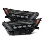 AlphaRex NOVA-Series LED Projector Alpha-Black Headlights for XA50 Toyota RAV4 (High Trim) [AHL-TR19-G2-N-FLB-CVT/AHL-TR19-G2-N-FLB]