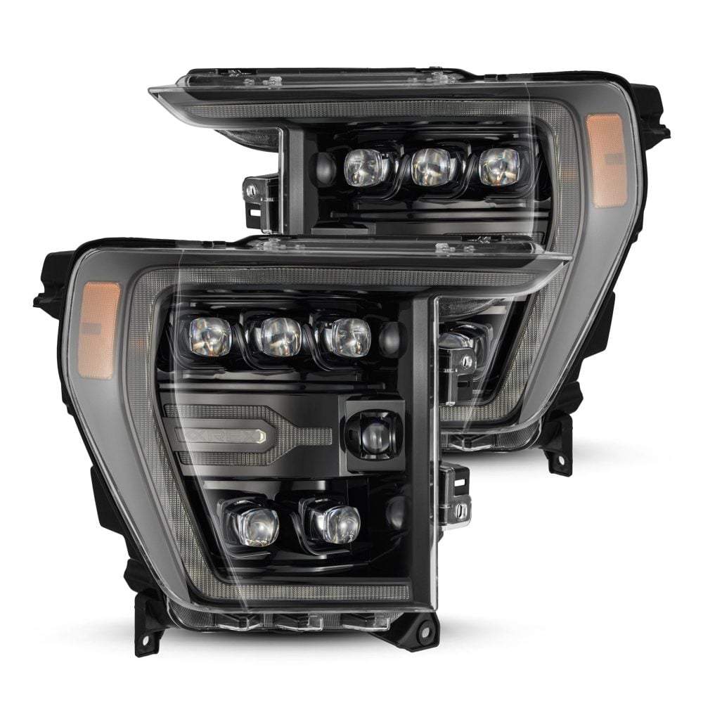 AlphaRex NOVA-Series LED Projector Alpha-Black Headlights for P702 Ford F150 / F150 Raptor