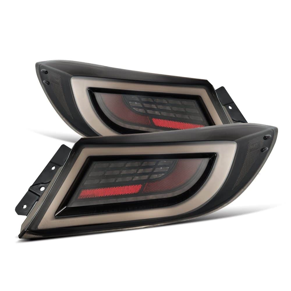 AlphaRex LUXX-Series LED Tail Lights Black Smoke for ZN8 & ZD8 Toyota GR86 / Subaru BRZ [BTL-T821-SA-YW-LBS-BCPL/BTL-T821-SA-YW-LBS]