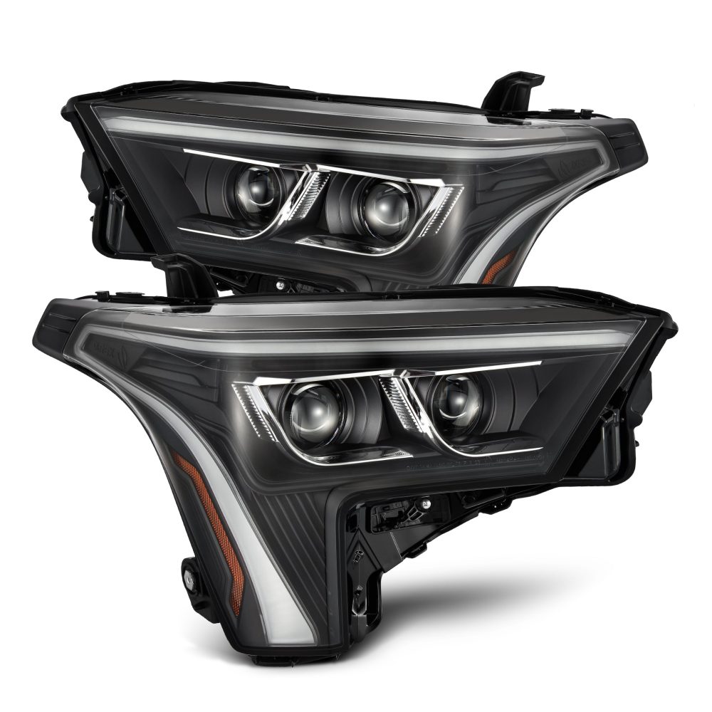 AlphaRex LUXX-Series LED Projector Black Headlights for XK70 Toyota Tundra / Sequoia