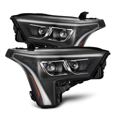 AlphaRex LUXX-Series LED Projector Black Headlights for XK70 Toyota Tundra / Sequoia