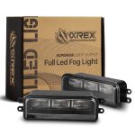 AlphaRex DoubleTap Dual Color LED Projector Fog Lights for N3XX Toyota Tacoma / Tundra / Sequoia and 4Runner [AFL-TT24-LED-AW-S-B-CVT/AFL-TT24-LED-AW-S-B]