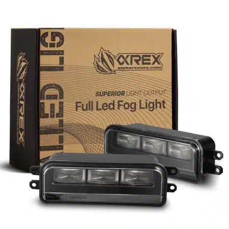 AlphaRex DoubleTap Dual Color LED Projector Fog Lights for N3XX Toyota Tacoma / Tundra / Sequoia and 4Runner [AFL-TT24-LED-AW-S-B-CVT/AFL-TT24-LED-AW-S-B]