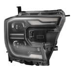 AlphaRex LUXX-Series LED Projector Black Headlights for P703 Ford Ranger / Ranger Raptor [AHL-FR24-PL-SA-B-CVT-RPT/AHL-FR24-PL-SA-B]
