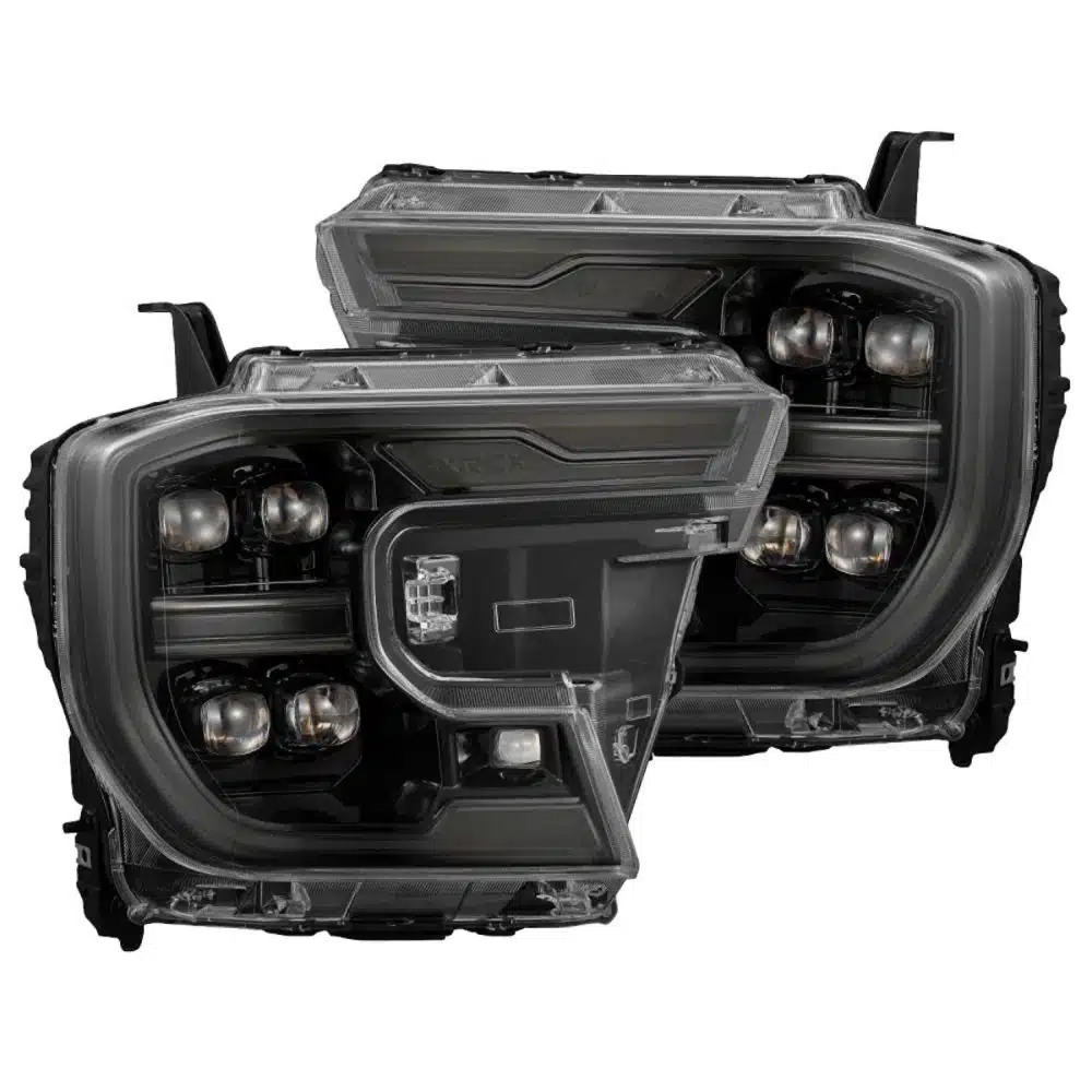 AlphaRex NOVA-Series LED Projector Alpha-Black Headlights for P703 Ford Ranger / Ranger Raptor [AHL-FR24-N-FLB-CVT-RPT/AHL-FR24-N-FLB]