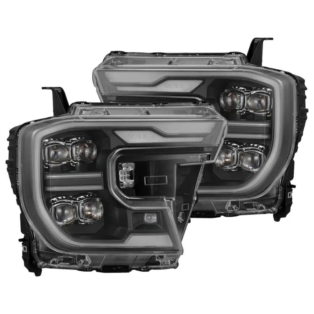 AlphaRex NOVA-Series LED Projector Black Headlights for P703 Ford Ranger / Ranger Raptor [AHL-FR24-N-B-CVT-RPT/AHL-FR24-N-B]