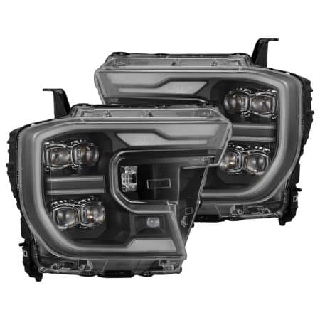 AlphaRex NOVA-Series LED Projector Black Headlights for P703 Ford Ranger / Ranger Raptor [AHL-FR24-N-B-CVT-RPT/AHL-FR24-N-B]