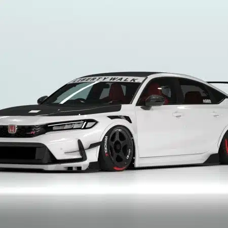 The FL5 Gets A Liberty Walk Honda Civic Type R Body Kit