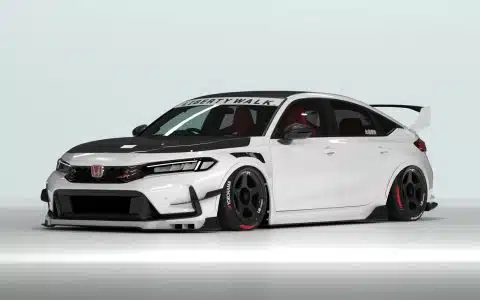 The FL5 Gets A Liberty Walk Honda Civic Type R Body Kit