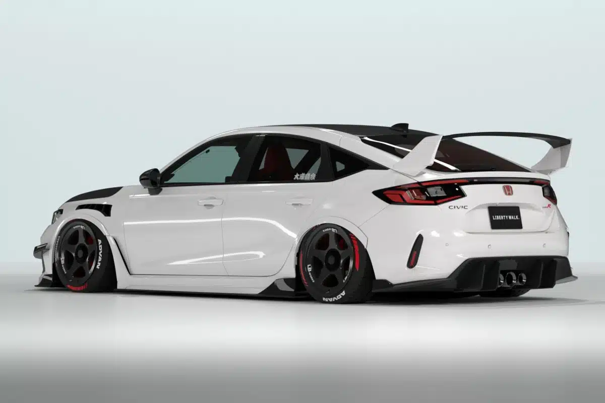 The FL5 Gets A Liberty Walk Honda Civic Type R Body Kit