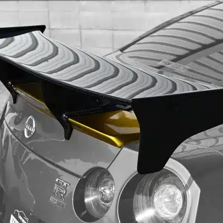 Top Secret Half Carbon ST1 GT Wing for R35 Nissan GT-R