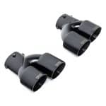 Trevora Cerakote Black Exhaust Tip Set for G42 / G2x BMW M240i, M340i, & M440i