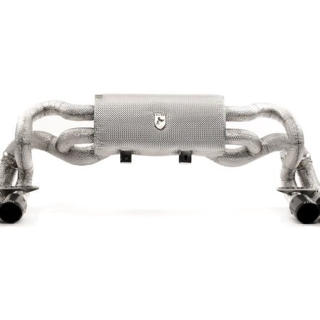 Kline Innovation Rear Silencer Exhaust with Carbon Tips for Kimera EVO37 [KL-KIME-EVO37-RS-INC]