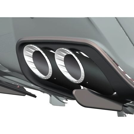 Capristo Valved Exhaust w/ Carbon Frame and Wicrom Tips for F167 Ferrari 12Cilindri [02FE14903010-B]