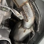 Capristo Sport Cat Downpipes w/ Heat Protection for F167 Ferrari 12Cilindri