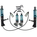 Nitron NTR-R3 Coilover Kit for 960 Alfa Romeo 4C - View of Whole Kit