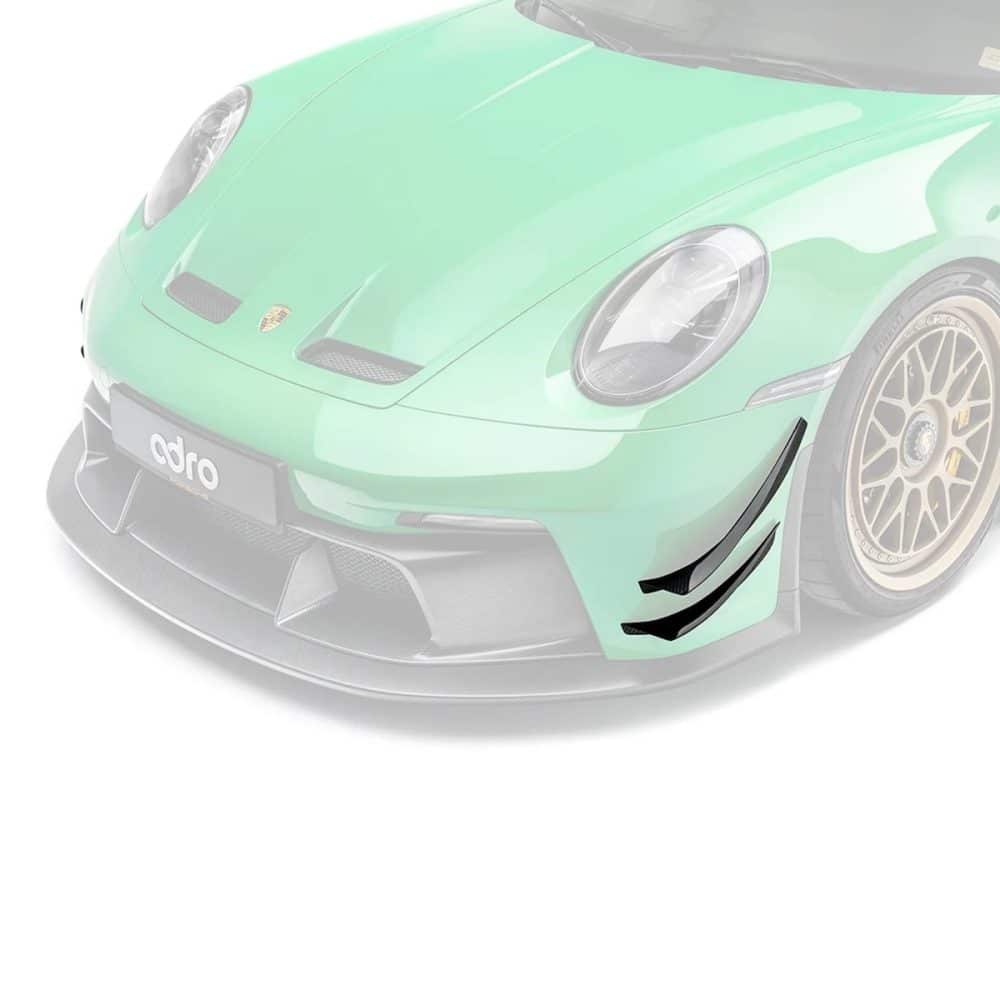 ADRO Prepreg Front Bumper Canards for 992.1 Porsche 911 GT3 [A23A10-1601]