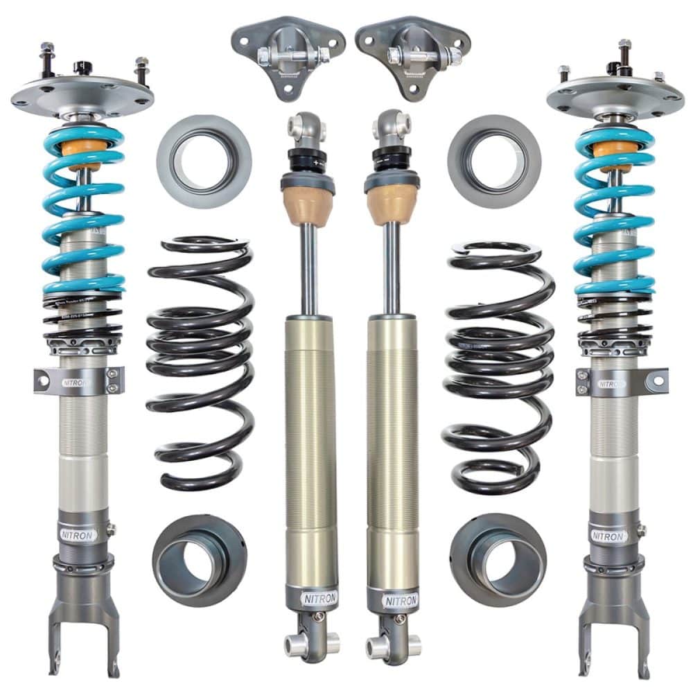 Nitron NTR-R1 Coilover Kit for 952 Alfa Romeo Giulia Quadrifoglio - View of Whole Kit