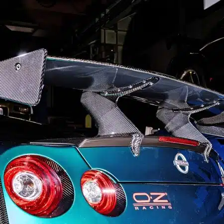 TOP SECRET Swan Neck GT Wing for R35 Nissan GT-R